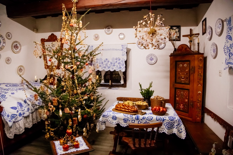 Рождество и Скансены в Чехии